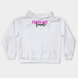 'Fearless Woman' Women's Achievement Shirt Kids Hoodie